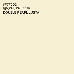 #F7F0D2 - Double Pearl Lusta Color Image